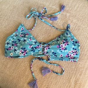 Wallflower swim bathing suit TOP only- padded